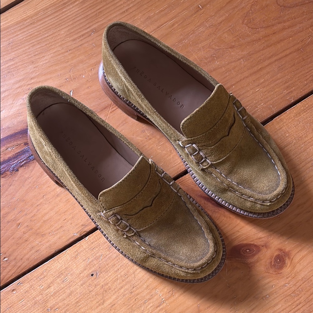 Freda Salvador Elba Penny Loafer Sz 7.5